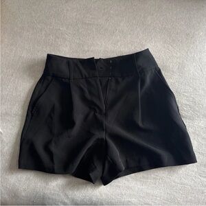 Express High Waist Black Women's Shorts size 0 Business Casual